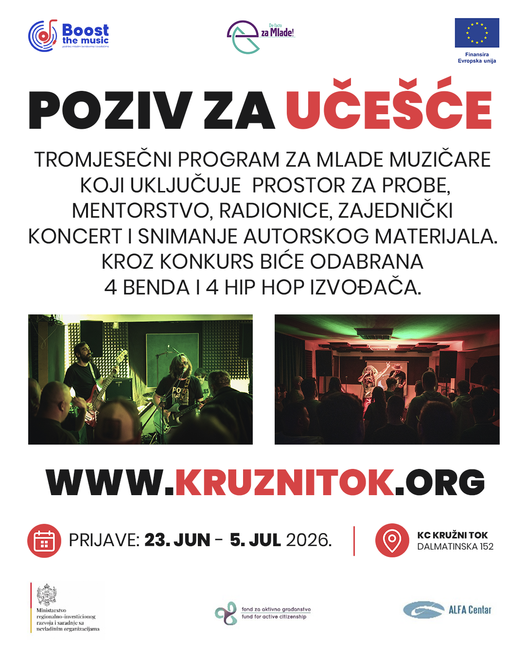 Boost the Music poster