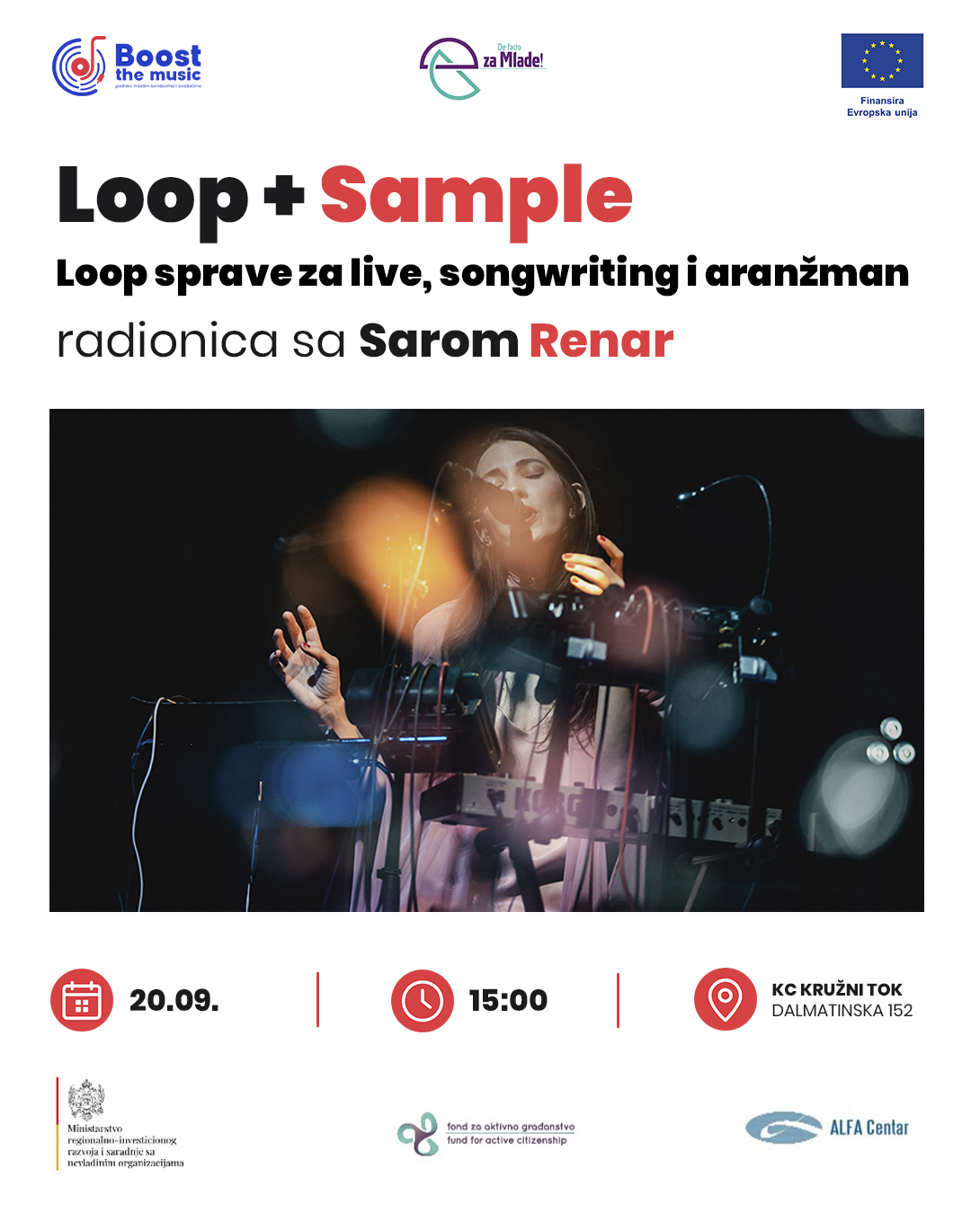 LOOP + SAMPLE radionica sa Sarom Renar